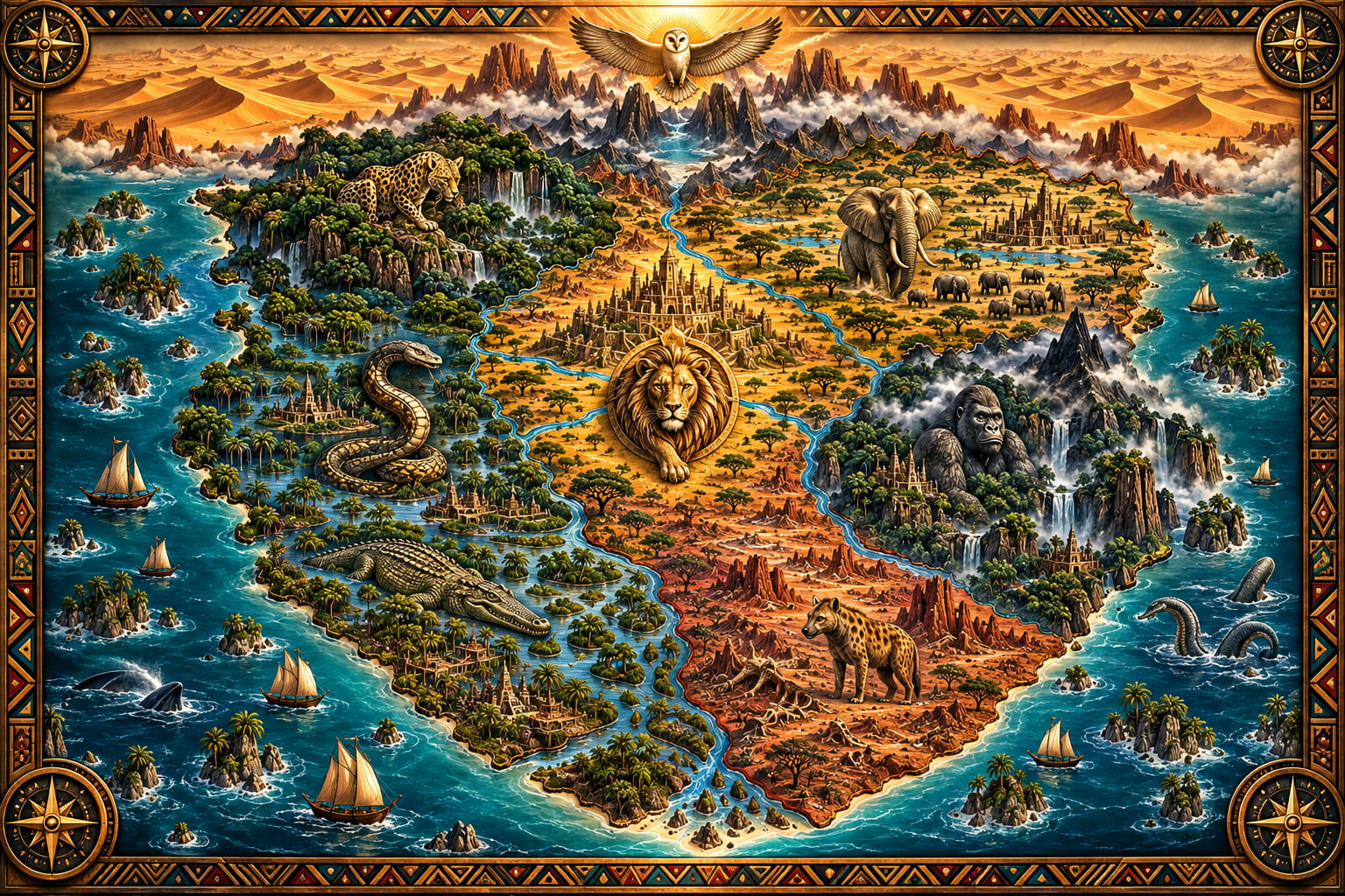 The map of K'Thari